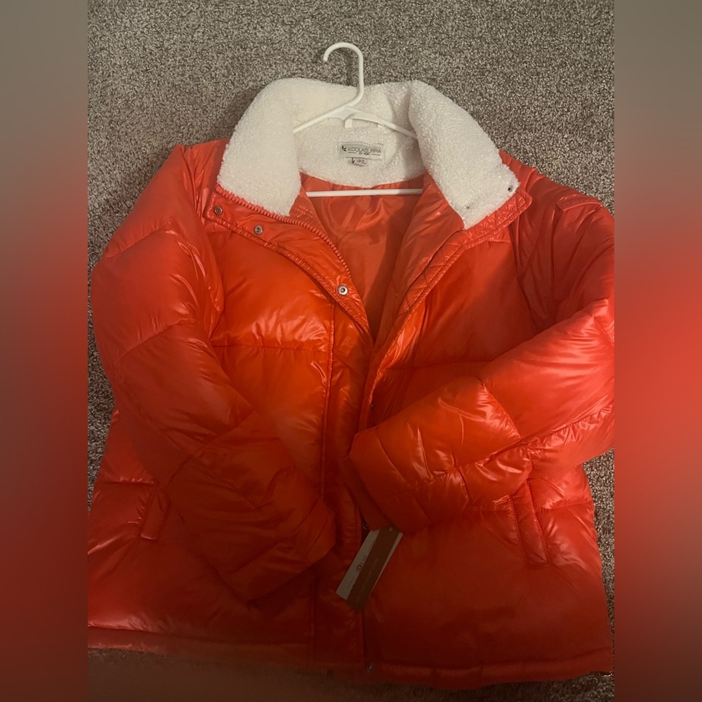 orange coat